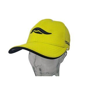 Circuit of the Americas Unisex Hat Cap Strap Back Neon Yellow Black Racing  OSFA